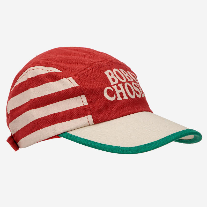 BOBO CHOSES / ボボショーズ 2024SS Bobo Choses Red Stripes cap