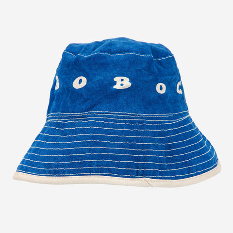 【drop2】BOBO CHOSES / ボボショーズ 2024SS   Multicolor Stripes reversible Hat キッズリバーシブル帽子