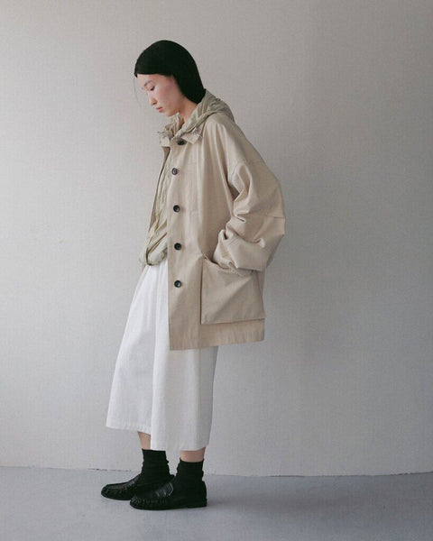 【2月中旬入荷次第お届けのご予約】anuke（アンヌーク） Over Half Coat 62710002.