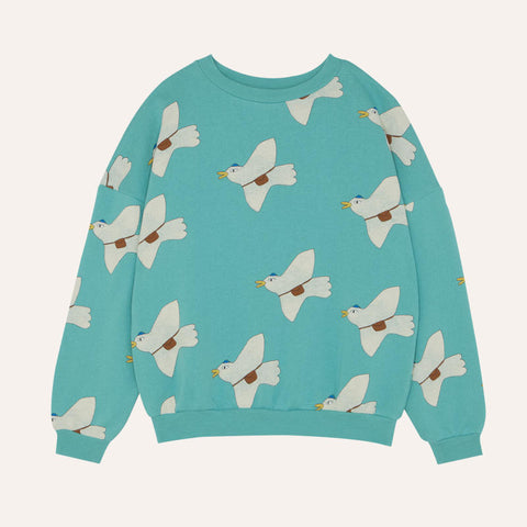 The Campamento 2024AW PIGEONS ALLOVER OVERSIZED KIDS SWEATSHIRT Kids sweatshirt