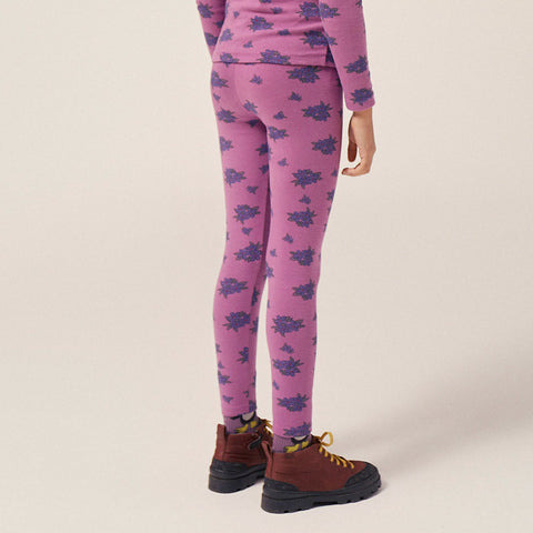 The Campamento（カンパメント） 2024AW FLOWERS KIDS LEGGINGS キッズレギンス.