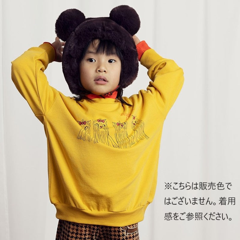 Ch2】mini rodini（ミニロディーニ） 2024AW AGATHA DOGS SP SWEATSHIRT アガサドッグス スウェ –  LePuju