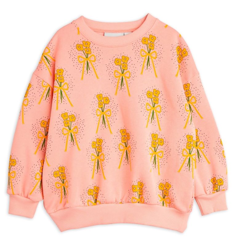 Ch2】mini rodini（ミニロディーニ） 2024AW WINTER FLOWERS AOP SWEATSHIRT ウィンターフラ –  LePuju