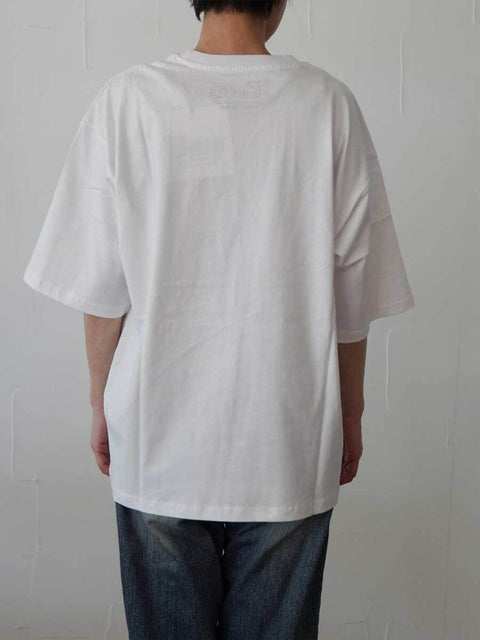 381. JOHNBULLE ジョンブル / PEANUTS SHADE GANG Tシャツ(ホワイト)ユニセックス  (JT262C03)