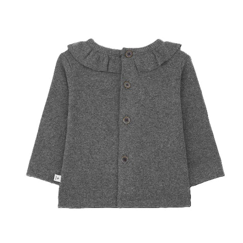 1 + in the family 2024AW ANNA collar blouse grey