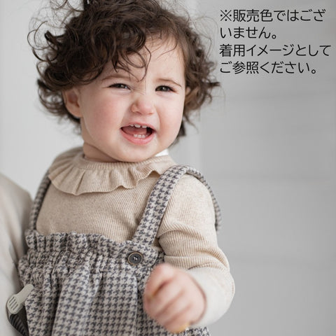 1 + in the family（ワンモア イン ザ ファミリー） 2024AW  ANNA  collar blouse  grey　襟付きカットソー　グレー