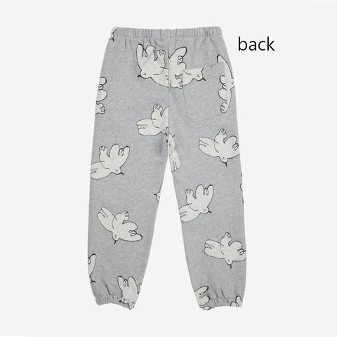 BOBO CHOSES 2024AW Freedom Bird all over jogging pants Kids pants