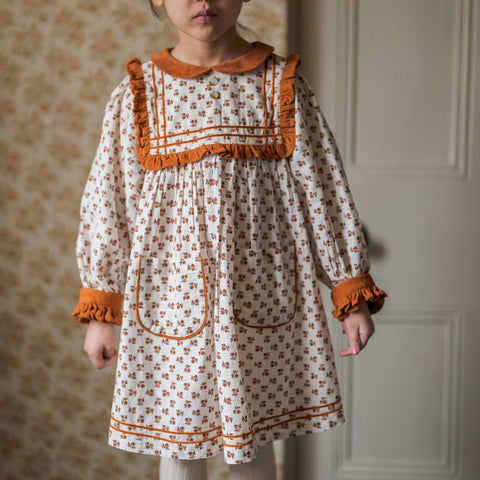 Little Cotton Clothes（リトルコットンクローズ）2024AW Maria Dress - Abberley Floral ワンピース