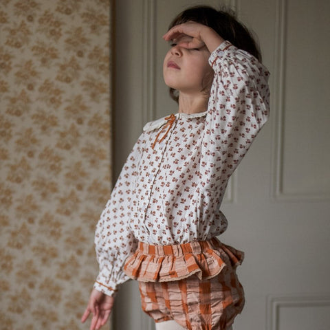 Little Cotton Clothes（リトルコットンクローズ）2024AW Orla Blouse - Abberley Floral　ブラウス