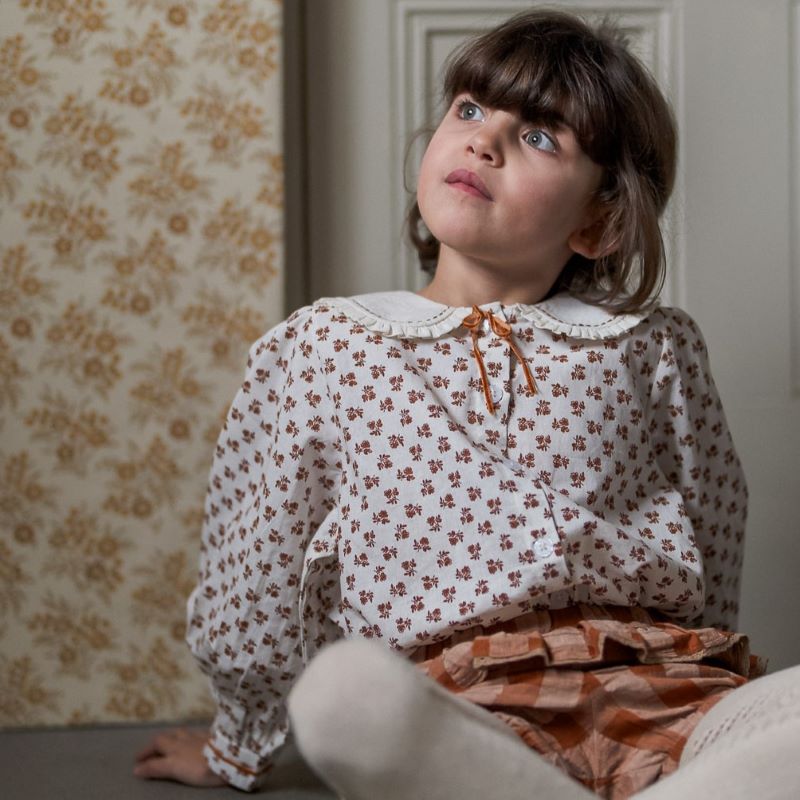 Little Cotton Clothes（リトルコットンクローズ）2024AW Orla Blouse - Abberley Floral ブラウス