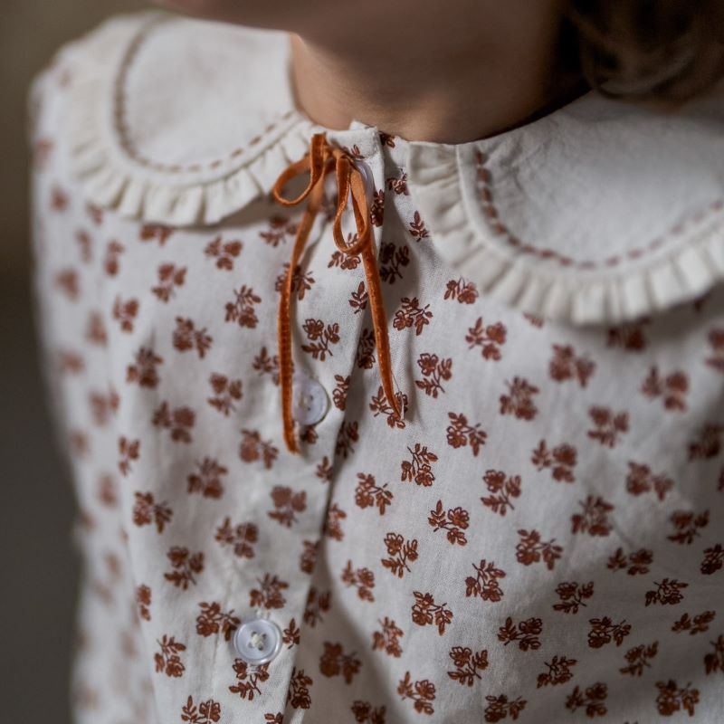 Little Cotton Clothes（リトルコットンクローズ）2024AW Orla Blouse - Abberley Floral ブラウス