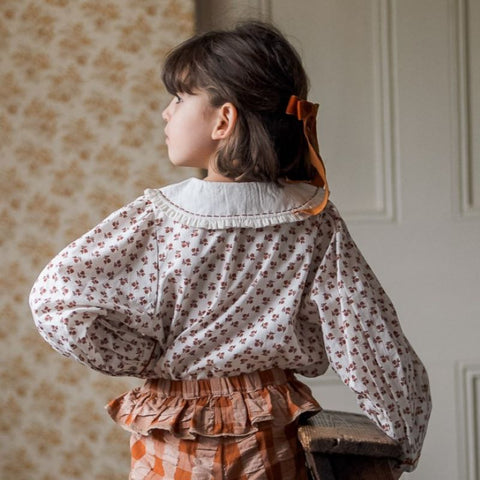 Little Cotton Clothes（リトルコットンクローズ）2024AW Orla Blouse - Abberley Floral　ブラウス