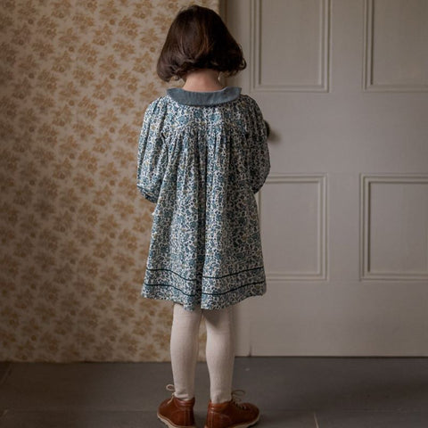 Little Cotton Clothes（リトルコットンクローズ）2024AW Tessa Dress - Midwinter Floral　 ワンピース