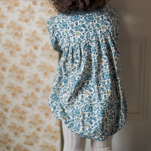 Little Cotton Clothes（リトルコットンクローズ）2024AW Nancy Romper - Midwinter Floral 　ロンパース