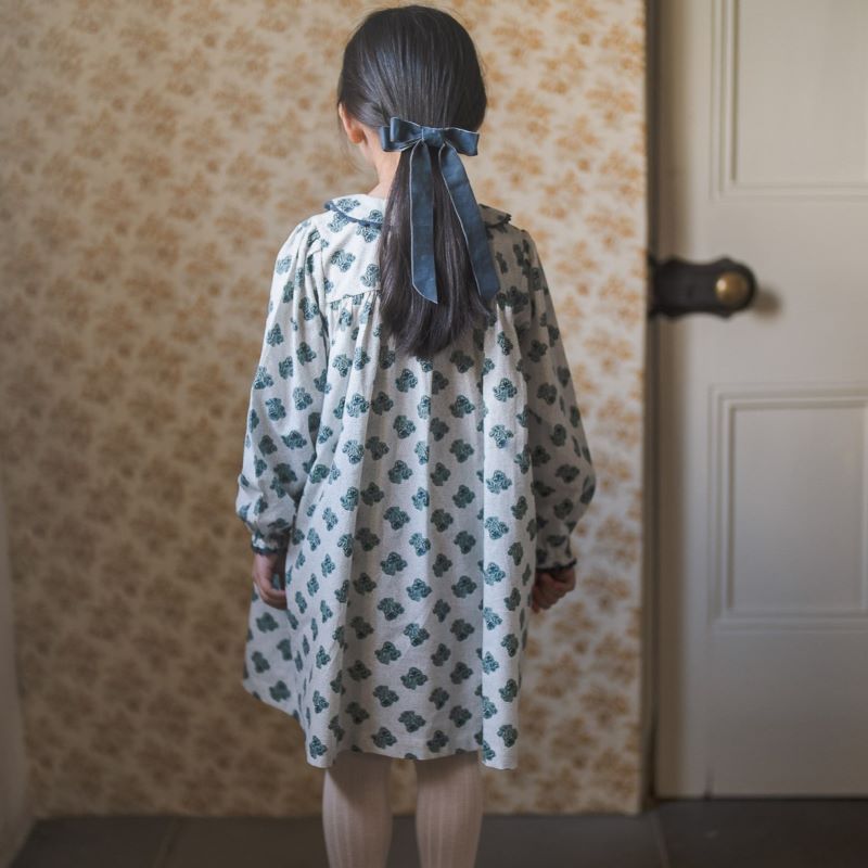 Little Cotton Clothes（リトルコットンクローズ）2024AW Kate Dress - Hollyhock Floral –  LePuju