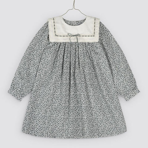 Little Cotton Clothes 2024AW Lina Dress - Rye Floral Dress