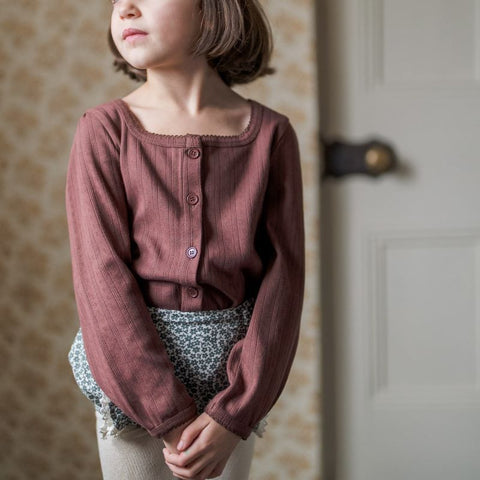 Little Cotton Clothes（リトルコットンクローズ）2024AW Dorrit Bloomers - Rye Floral  ブルマ