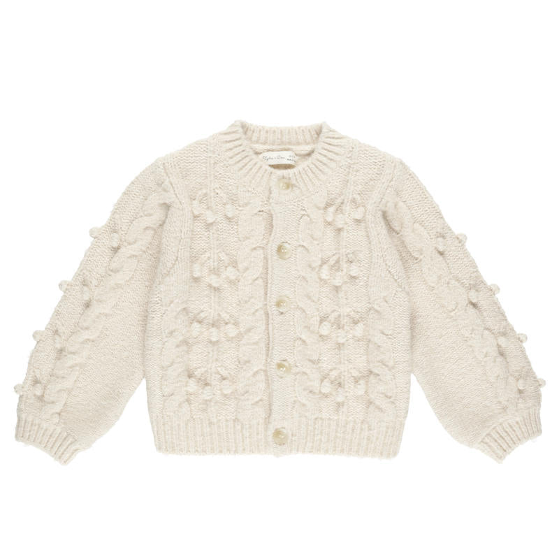 Rylee & Cru （ライリーアンドクルー）2024AW BOBBLE CARDIGAN NATURAL カーディガン – LePuju