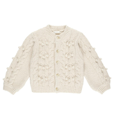 Rylee & Cru （ライリーアンドクルー）2024AW BOBBLE CARDIGAN  NATURAL　カーディガン