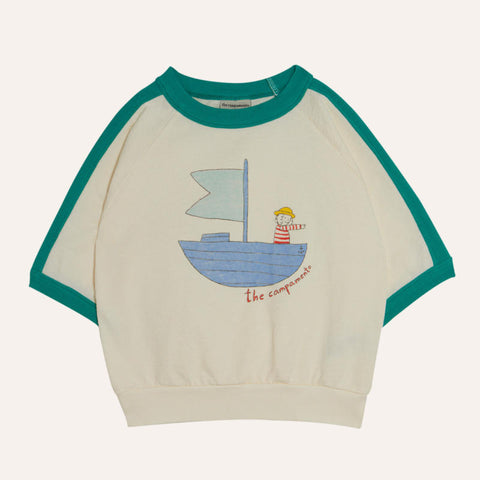 The Campamento（カンパメント） 2025SS  SAILOR ECRU KIDS T-SHIRT  キッズデザインTシャツ