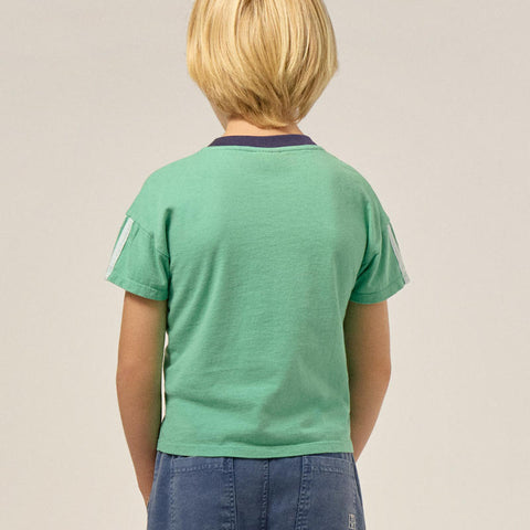 The Campamento（カンパメント） 2025SS  DOG KIDS T-SHIRT -green-プリント半袖Tシャツ