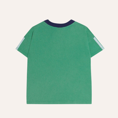 The Campamento（カンパメント） 2025SS  DOG KIDS T-SHIRT -green-プリント半袖Tシャツ