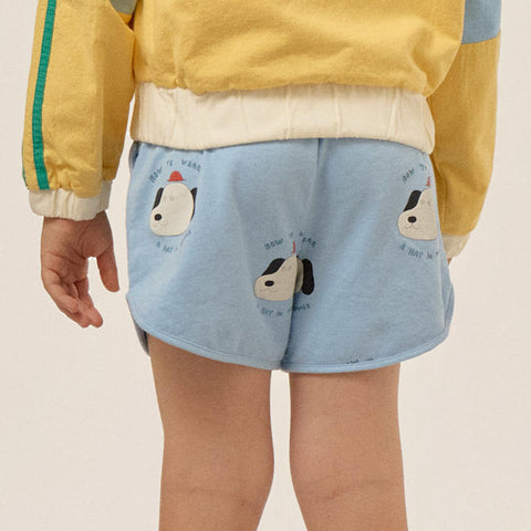 The Campamento（カンパメント） 2025SS  DOGS ALLOVER KIDS SHORTS ドッグプリントパンツ