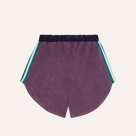 The Campamento（カンパメント） 2025SS  PURPLE COLOR BLOCK KIDS SHORTS カラーブロックショートパンツ