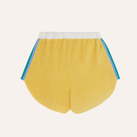 The Campamento（カンパメント） 2025SS YELLOW COLOR BLOCK KIDS SHORTS カラーブロックショートパンツ