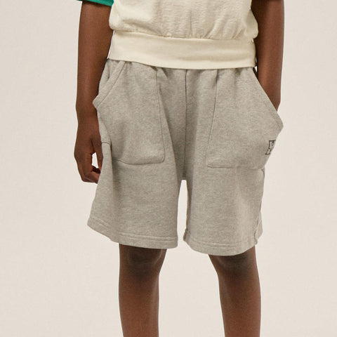 【2/2まで送料無料】The Campamento（カンパメント） 2025SS  GREY KIDS SHORTS キッズショートパンツ