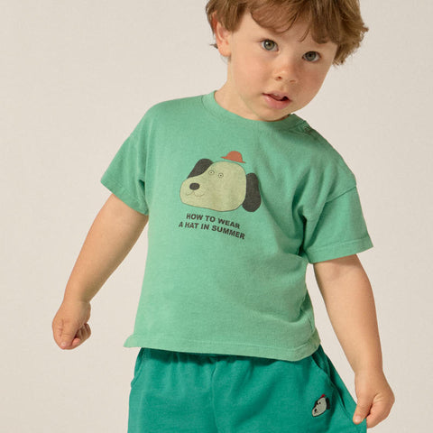 The Campamento（カンパメント） 2025SS DOG BABY TSHIRT -green- 半袖Tシャツ