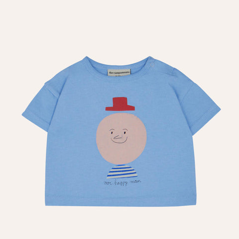 The Campamento（カンパメント） 2025SS MR. HAPPY MAN BABY T-SHIRT -light blue- 半袖Tシャツ