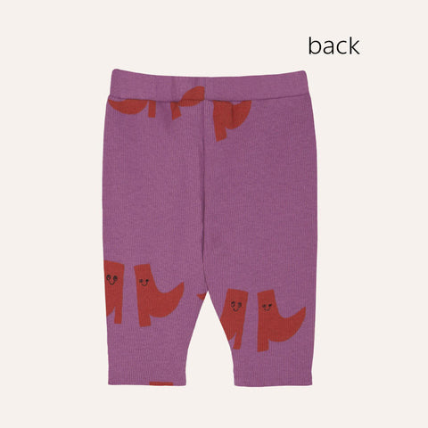 The Campamento（カンパメント） 2025SS HAPPY BOOTS BABY LEGGINGS -purple- ベビーパンツ、レギンス