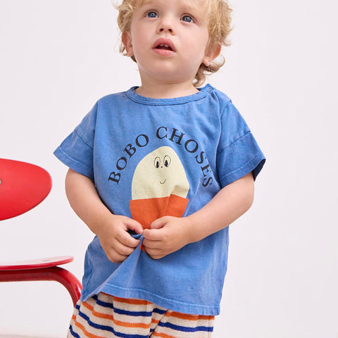 【D1】BOBO CHOSES 2025SS Morning Egg T-shirt 半袖Tシャツ.