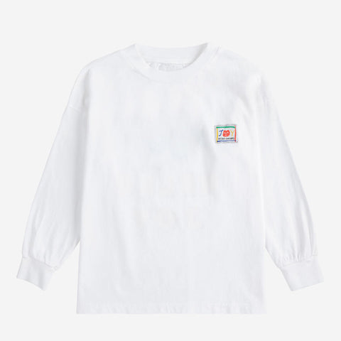 【D1】BOBO CHOSES（ボボショーズ）2025SS Hello Joy T-shirt キッズ長袖Tシャツ