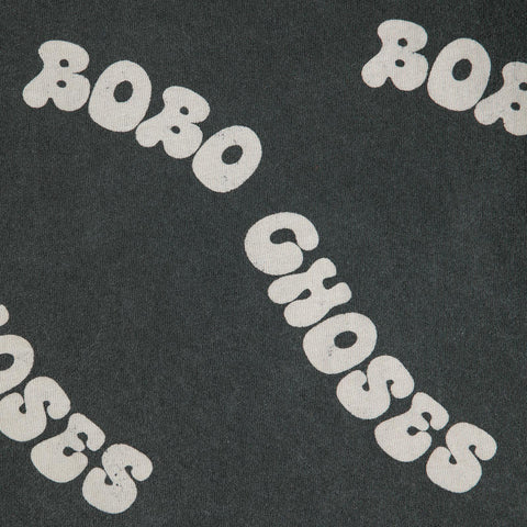 【D1】BOBO CHOSES（ボボショーズ）2025SS Wavy Bobo Choses all over long sleeve T-shirt キッズ長袖Tシャツ