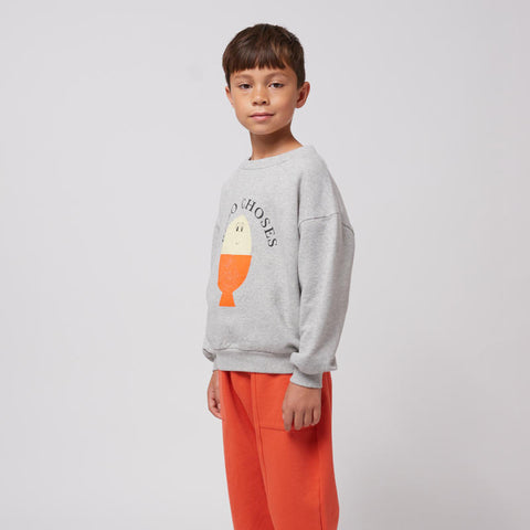 【D1】BOBO CHOSES 2025SS Morning Egg sweatshirt キッズスウェットシャツ