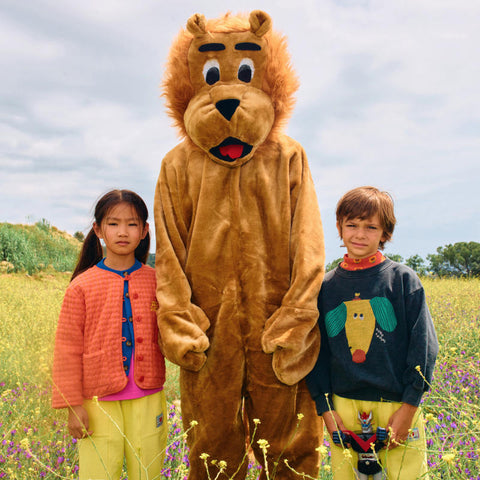 【D1】BOBO CHOSES（ボボショーズ）2025SS Happy Dog sweatshirt キッズスウェットシャツ