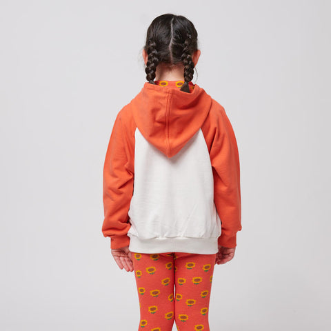 【D1】BOBO CHOSES（ボボショーズ）2025SS Hello Joy ranglan sleeves hoodie キッズスウェットパーカー