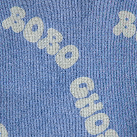 【D2】BOBO CHOSES（ボボショーズ）2025SS Wavy Bobo Choses all over waffle bermuda shorts　バルミューダショートパンツ