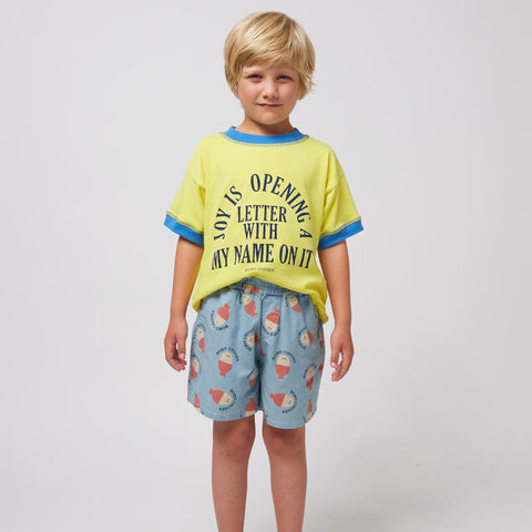 【D2】BOBO CHOSES（ボボショーズ）2025SS Morning Egg all over woven bermuda shorts　バルミューダショートパンツ