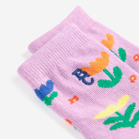 【D1】BOBO CHOSES（ボボショーズ） 2025SS Garden Party all over short socks ベビーソックス