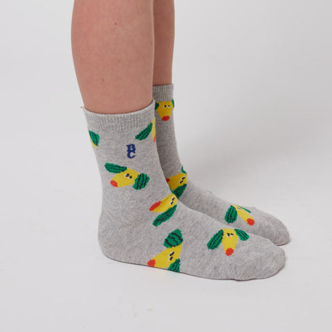 【D1】BOBO CHOSES（ボボショーズ）2025SS Happy Dog all over short socks キッズソックス