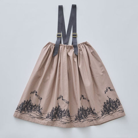 elfinFolk 2024SS Noctua Suspenders Skirt