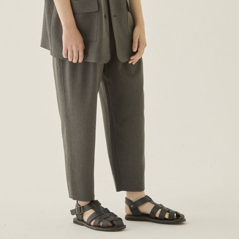 elfinFolk 2024SS Noctua Suspenders Pants