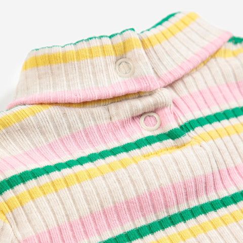 【D2】BOBOCHOSES（ボボショーズ）2025AW Striped turtle neck T-shirt　タートルネックT、トップス