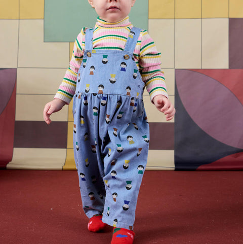 【D2】BOBOCHOSES（ボボショーズ）2025AW Striped turtle neck T-shirt　タートルネックT、トップス