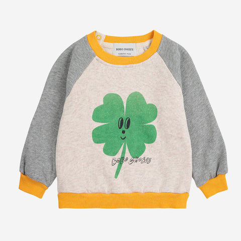 【D2】BOBOCHOSES（ボボショーズ）2025AW Lucky Clover sweatshirt スウェットシャツ