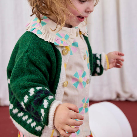 [drop2] BOBO CHOSES 2024AW Baby Hungry Squirrel all over sweatshirt