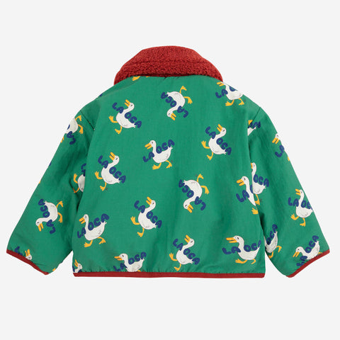 【D2】BOBOCHOSES（ボボショーズ）2025AW La Oca all over reversible sheepskin jacket　リバーシブルジャケット、ブルゾン